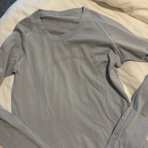 Lululemon swiftly long sleeve full length - Picture 2 of 3